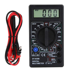DT830B AC/DC LCD Digital Multimeter 750/1000V Voltmeter Ammeter Ohm Tester