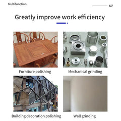 Belt Orbital Sander Buffing Sanders 550w High Power Woodworking Variable Speed Portable sand belt machine 30*533mm