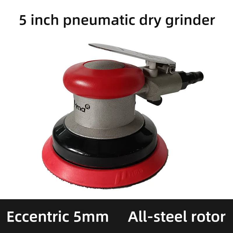 Pneumatic Orbital Sander Air Grinder,125mm/150mm Vacuum Eccentric Polishing/Grinding Machine Pneumatic Tools