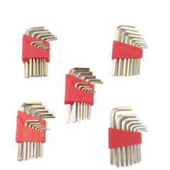 5/8/11 Pcs Allen Wrench Metric Wrench Inch Wrench L Wrench Size Allen Key Short Arm Tool Set Easy To Carry In The Pocket