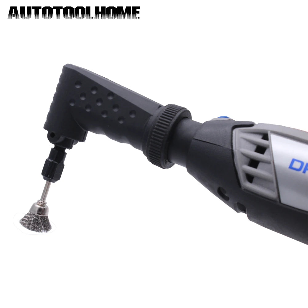 Right Angle Converter Attachment For Dremel Tool Accessories Rotary Tools fit for Dremel 4000 3000 8200 275 Electric Grinder Kit