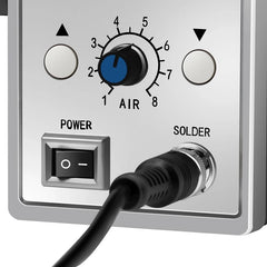 Hot Air Gun 858D BGA Rework Solder Station Heat Gun 220V 700W Hair Dryer For Soldering SMD SMT Welding Repair Tool