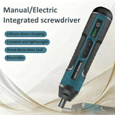 Electric Screwdriver Set with Multi-Function Torque Control, USB Rechargeable Device Maintenance, Repair and DIY Projects