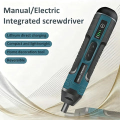Electric Screwdriver Set with Multi-Function Torque Control, USB Rechargeable Device Maintenance, Repair and DIY Projects