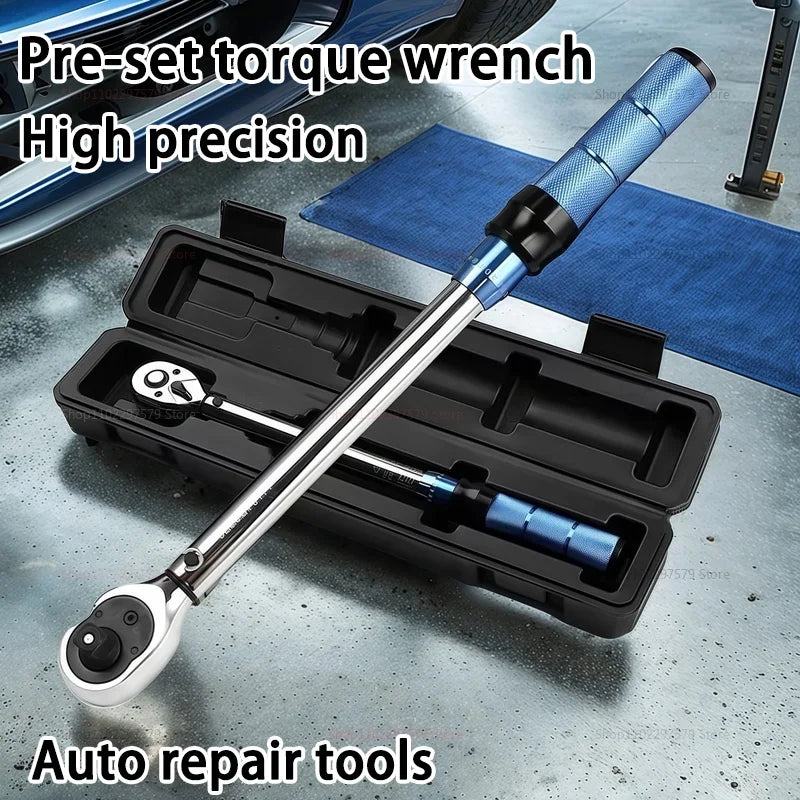 3/8 Inch Digital Torque Wrench 10-60Nm Automotive Ratchet Socket Spanner Precision ±3% Mechanical Workshop Tool for Car Repair