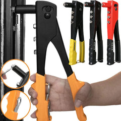 Heavy Duty Blind Rivet Gun Hand Riveter Rivet Pliers Assortment DIY Automotive Furniture Repairs Pop Rivets Guns Nuts Tools