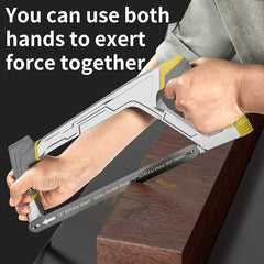 Heavy Duty Hacksaw Frame Saw Manual Tool Used For Cutting Wooden Metal Household Small Saw And Woodworking Product With Handle