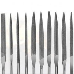 10pcs/set Metal Needle File Set Wood Rasp Metal Polishing Hand FileTools Steel Rasp Needl Filing For Metal Glass Stone Wood Carv