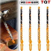 Double-Sided Jigsaw Blades 10/9Tpi T344Cb for Efficient Curved Cutting, Wood & Plastic Saber Saw Blades Set for DIY & Carpenters