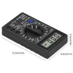 1/2pc Digital Multimeter Tester, DT830B Electrical Voltmeter Ammeter Portable Volt Multi Meter Car Battery Tester Circuit Tester