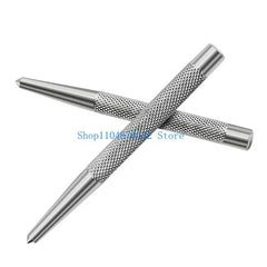652F Super Strong Automatic Center Punch 5 inch Black Steel Spring Loaded Center Hole Punch with Adjustable Tension