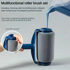 Wall Decorate Painting Roller Brush Set Paint Runner Pro Brush Kit Multifunctional House Paint Rollers Runner Pro Tools Set