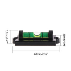 Bubble Spirit Level Mini Bubble Level Protractor Wall Hanging Carpenter Water Level Tool for Electrical Appliances