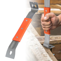 Pry Bar Stainless Steel Nut Crowbar with M4-M6 Hexagon Socket and Wrench Angle Head Nail Puller for prying lifting pulling