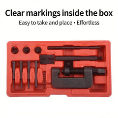 Universal Heavy Duty Chain Breaker Tool Bike Bicycle Motorcycle Chain Splitter Cutter Removal Repair Hand Tool for Mountain Road