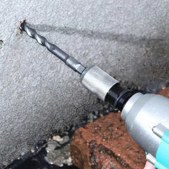 Rotary Hammer Adapter with 4 Impact Drill Bits Set Quick-Release Electric Hammer to Converter Kit for Electric Wrench Tools 