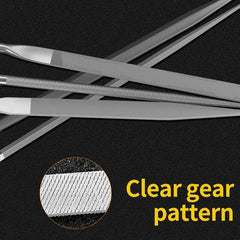 Steel Rasp Needl Filing For Metal Glass Stone Wood CarvingMetal Needle File Set Wood Rasp Metal Polishing Hand FileTools