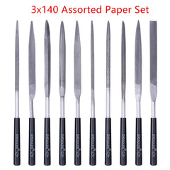10pcs/set Steel Rasp Needl Filing Metal Needle File Set Wood Rasp Metal Polishing Hand File Tools