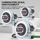 AIRAJ 3-5-7 Meter Fluorescent Tape Measure Precision Thickened Scale Waterproof and Wear-Resistant Multipurpose Measuring Tool