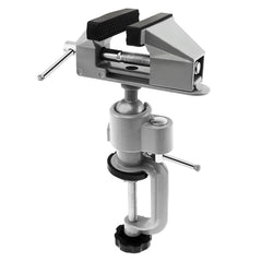 Tabletop Clamp Vice 360° Rotatable Table Vise Aluminium Alloy Work Bench Vise Portable Mini Bench Clamp Fixed Tool for Drilling