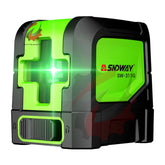 Laser Level 2 Lines Cross Green Level Laser Horizontal Vertical Nivel Laser 15m Dustproof Waterproof Self-Leveling Laser Level