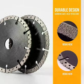 Angle Grinder Cutting Disc 125mm Saw Grinding Wheel Durable for Woodworking and Metal Cutting Projects