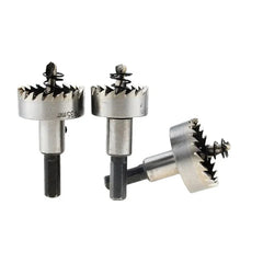12Pcs HSS Hole Saw Cutter Set High Speed Steel Drill Bits for Stainless Steel Metal Wood Drilling Power Tool Accessories