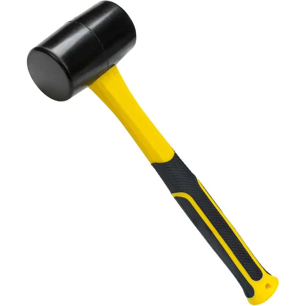 Rubber Mallet Hammer Soft Mallet - Soft Rubber Head Hammer, Mallets with Comfort Grip, Suitable for Flooring, Tile, Furniture