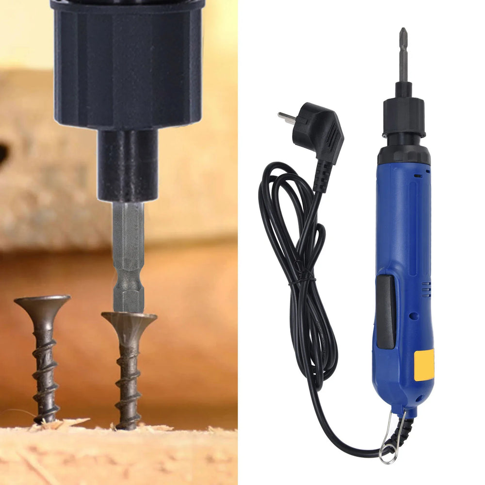 Electric Screwdriver Electric Screwdriver High Torsion Straight Handle Hex Power Screw Driver with Bit Power Screwdriver Set