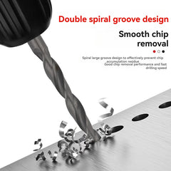 8-piece Woodworking Bit, 3-10mm Fried Dough Twists Bit set Woodworking Bit titanium Coating Woodworking Metal Bit Tool