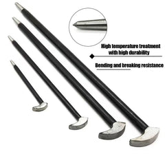 Carbon Steel Nail Puller Extractor Remover Tool Multifunctional Crowbar EDC Tool Pry Bar Crow Tools