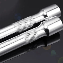 1/4" 3/8" 1/2" Socket Ratchet Wrench Extension Bar 50/75/100/125/150/250mm Long Bar Steering Sleeve Connecting Rod Accessories