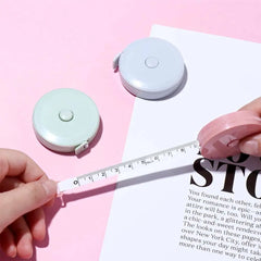 Retractable Soft Ruler Student Height Centimeter Kids Office Tool Retractable Rulers Measures Measuring Ruler Roll Tapes
