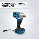 Cordless Electric Impact Wrench Brushless Hand Drill No Battery Heavy Duty Power Tool for Automotive Construction Repair and DIY
