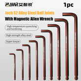 Allen Wrench Hex Key Long Arm Ball End Hex Wrench Inch L Handle Magnetic Allen Wrench 1pc