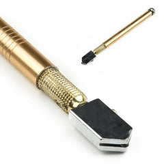 Easy to use and carry 1pc Glass Cutter Diamond Cutter 175mm Anti-Skid Handle Cutting Tool For Glass Diamonds And Minerals