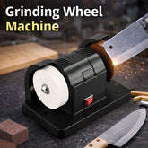 Mini Bench Grinder, Electric Double Wheel Sharpener Variable Speed Polishing Rust Removal Tool Grinder Machine