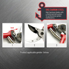 Professional Garden Pruning Shears Horticulture Hand Pruner Shrub Scissors for Efficient Branch Cutting in Orchards And Plants