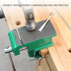 Table Bench Vise Bench Vise Jewelers Hobby Clamp Multifunctional Vise Clamp-On Bench Vise with Large Anvil Mini Hand Supplies