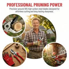 Professional Garden Pruning Shears Horticulture Hand Pruner Shrub Scissors for Efficient Branch Cutting in Orchards And Plants