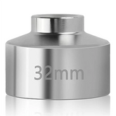 Trendy! 32mm Socket-Oil Filter Wrench Tool,Steel Quickly Oil Filter Removal Tool,3/8Inch Drive Oil Filter Socket Tool