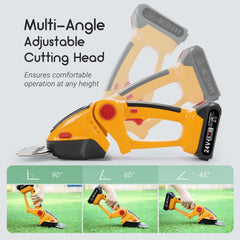 Household Handheld Electric Hedge Trimmer Mini Gardening Hedge Trimmer Fence Cut Hedge Cutting Lawn Mower Prune Branches Tools