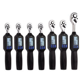 7 Types Torque Wrench Digital Spanner Mini Torque Wrench with 4 Units N.for M kgf.for cm lbf.tf lbf.in High Accuracy Wr