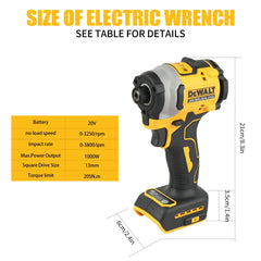 2026 NEW DEWALT DCF850 Impact Driver Electric Driver 20V Lithium Battery Brushless battery screwdrivers High Torque tools