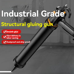 Caulk Gun Universal Silicone Glue Applicator With Non-Drip Tip For Home Kitchen Bathroom Basic Sealant Maintenance Too