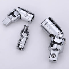 Universal Joint Set Socket Ratchet Wrench AdapterUniversal Joint Set Socket Ratchet Wrench Adapter 1/4" 3/8" 1/2" Extension Bar