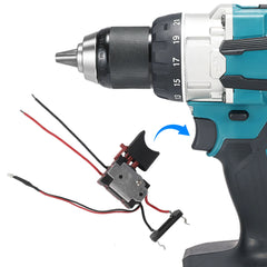 Electric Drill Accessory Cordless Drill Built-in Light Function Compact Size Convenient Speed Adjustment Easy Assembly