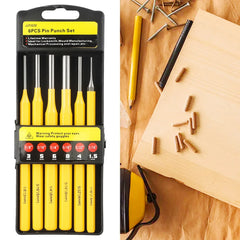 Drill Chisel Drive Punch Set Carpenters Pin Removing Replacement Woodworking Centering Cylinder Hand Tools Parts