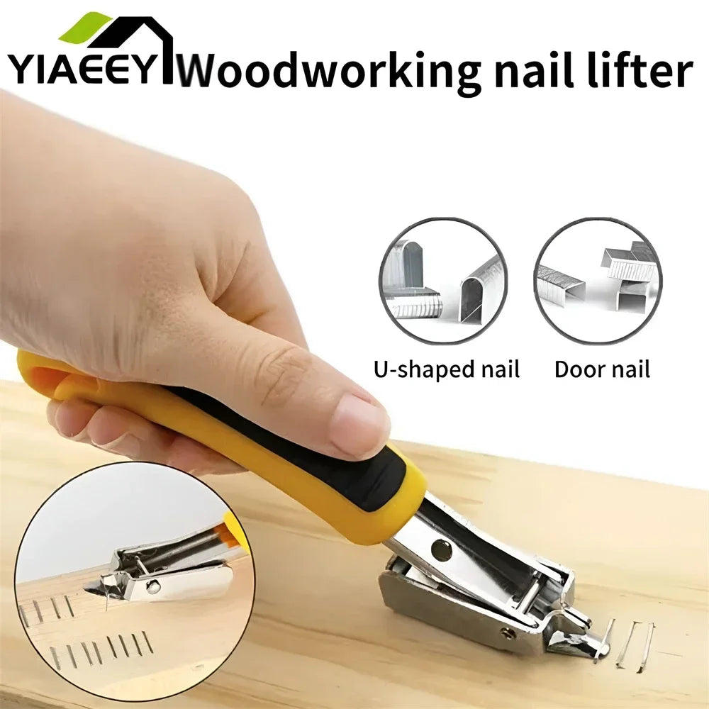 1Pcs Staple Puller Tools Upholstery Construction Heavy Duty Staple Remover Tack Lifter Office Claw Tools Puller Removing