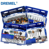 Dremel Cleaning Polishing Kit Carving Engraving Rotary Tool Accessories Solid Steel Assorted Set Perfect for Wood Metal Glass